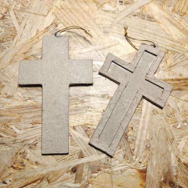 Croci in Cartapesta da Decorare – Bomboniere, Segnaposto e Progetti Fai da Te Creativi